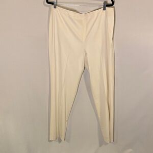 The Lafayette 148 New York Bleecker Pank Size 14 NWT Cream